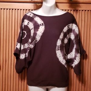 INC brown sweater size small
